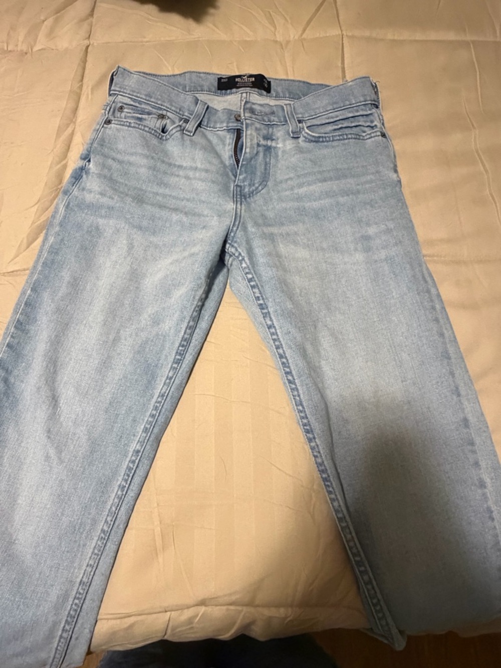 Holster Light Wash Straight Jeans